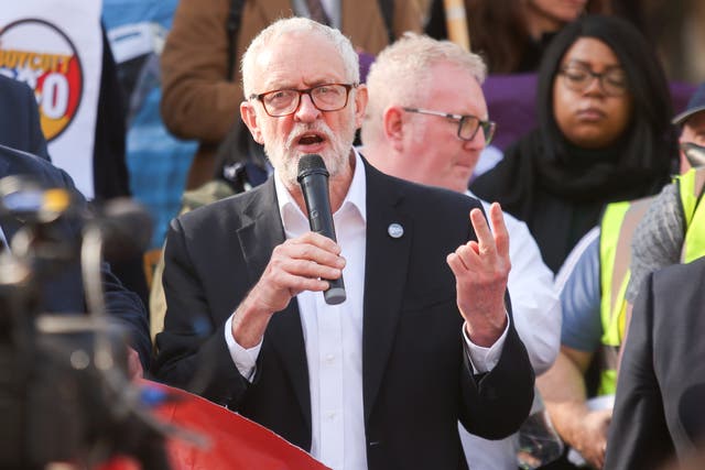 Former Labour leader Jeremy Corbyn currently sits as an independent MP (James Manning/PA)