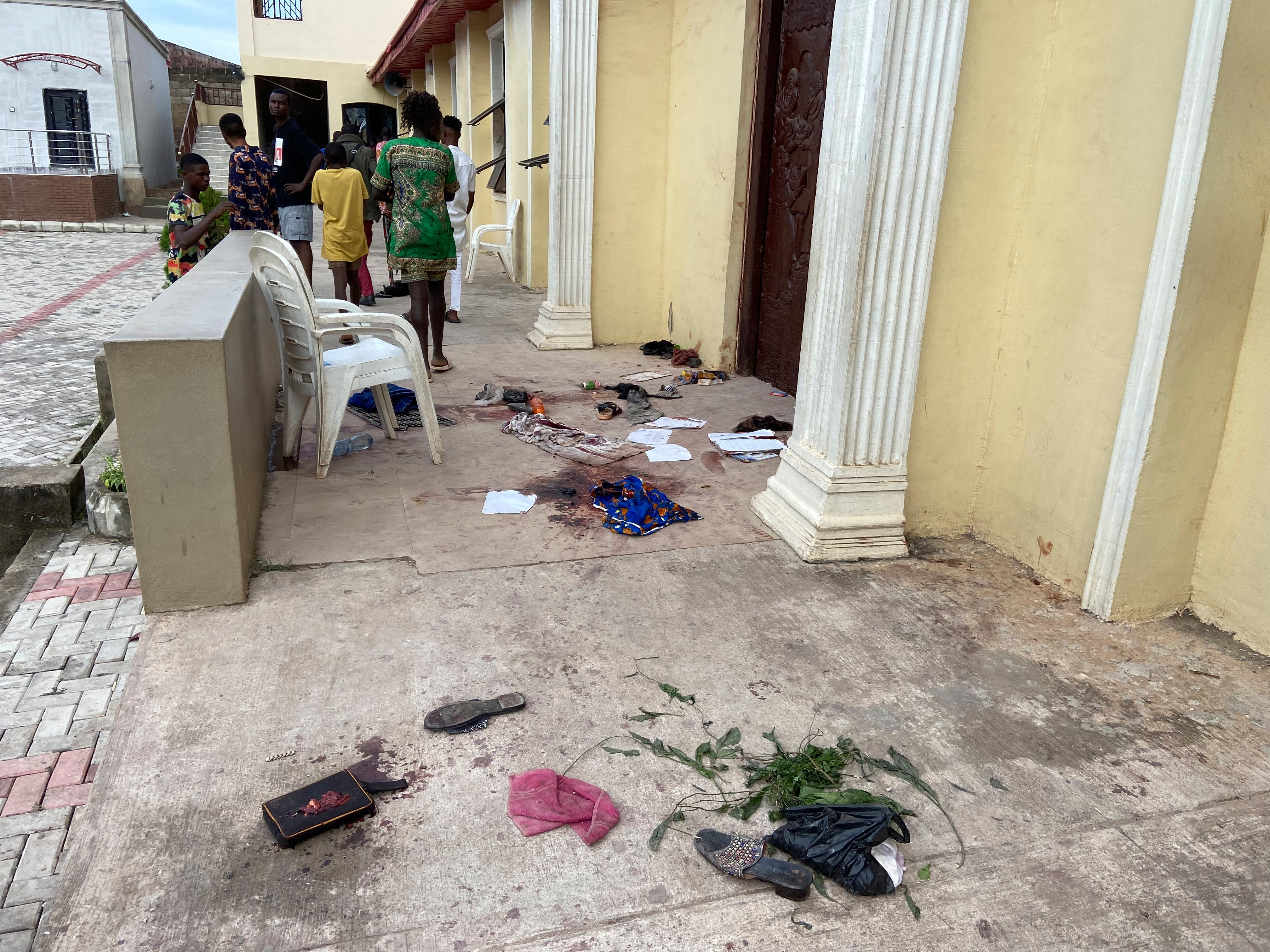 The attackers targeted the St. Francis Catholic Church in Ondo state just as the worshippers gathered on Pentecost Sunday