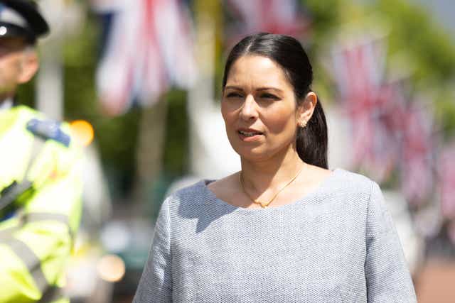 Home Secretary Priti Patel is calling on MPs to back an overhaul of espionage laws (James Manning/PA)