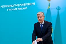 Voters in Kazakhstan approve constitutional changes