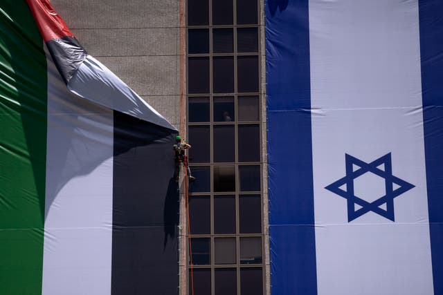 Israel Flag Fracas