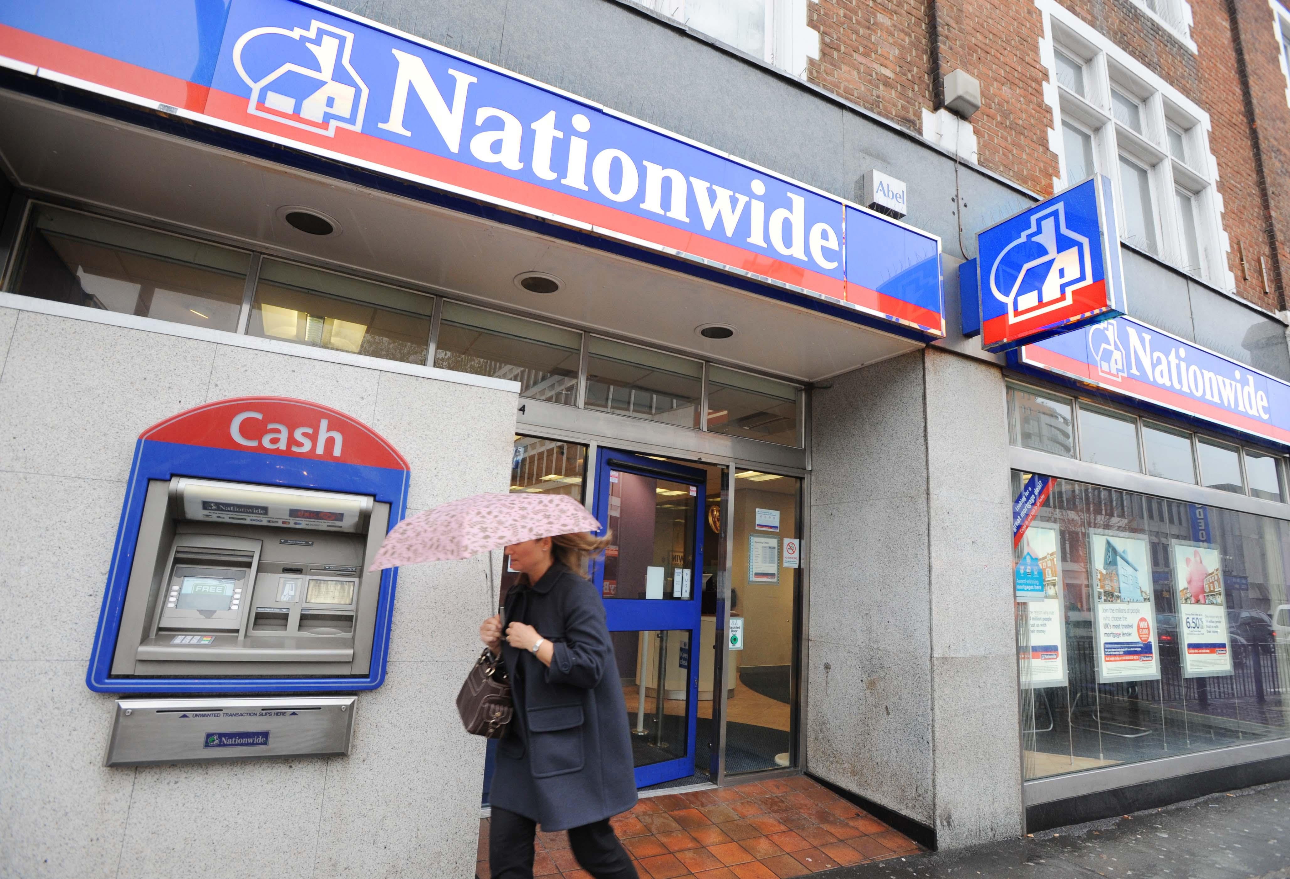 Nationwide Building Society has extended its pledge to protect branches in cities and towns across the UK (PA)