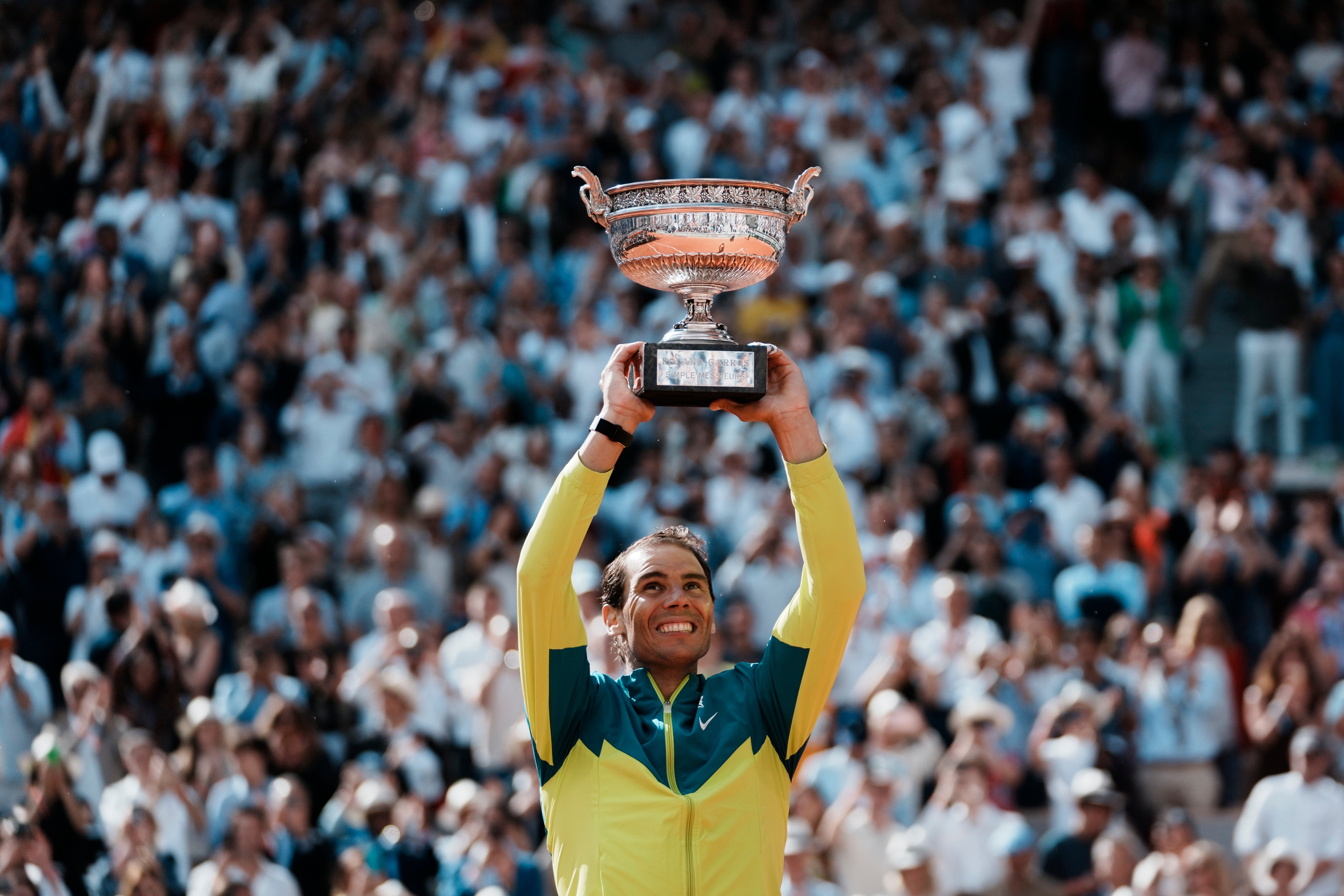 Nadal claimed a 14th French Open title on Sunday