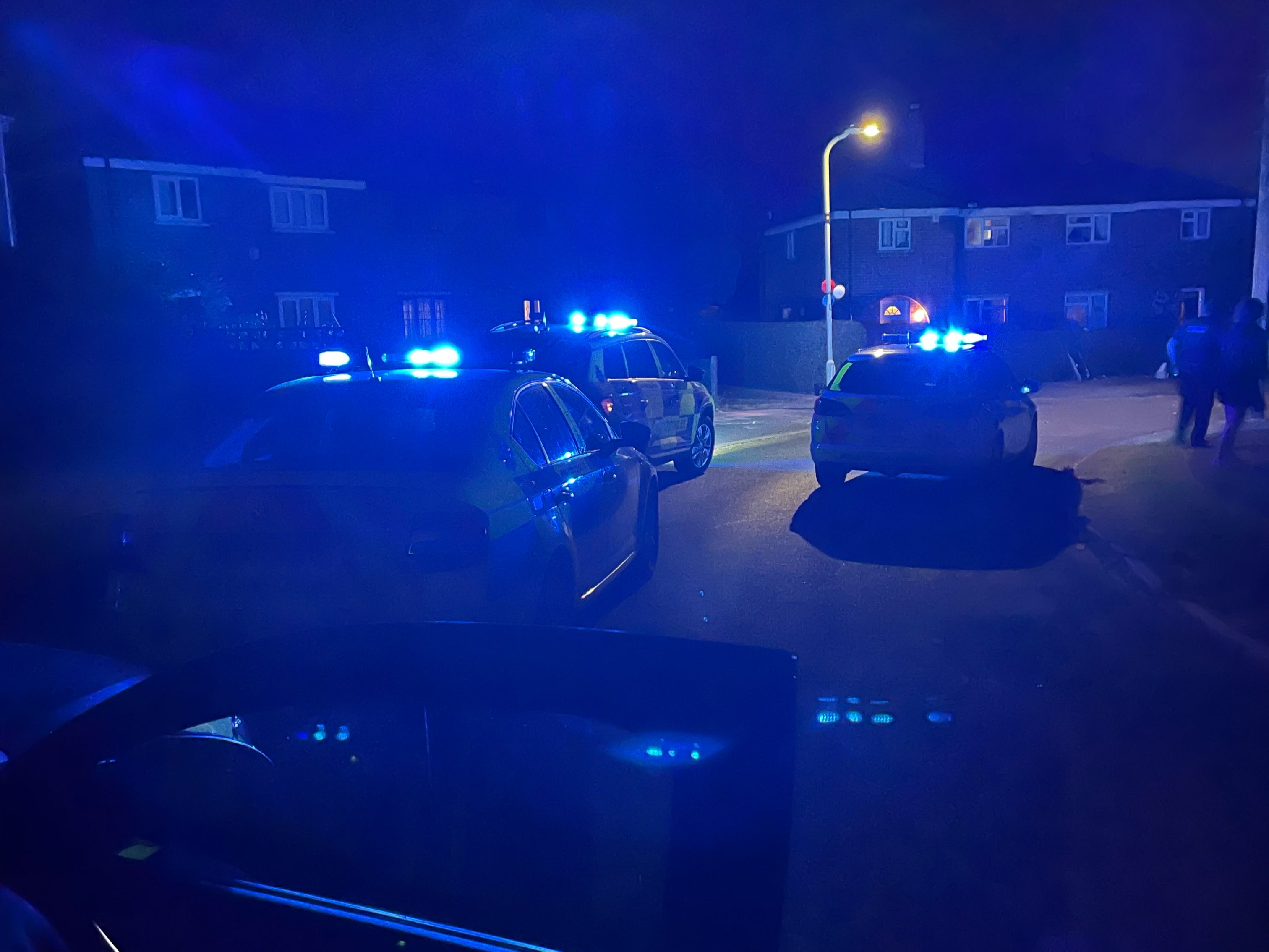 Three people have been arrested after a mass brawl broke out at a Jubilee street party in Leicestershire