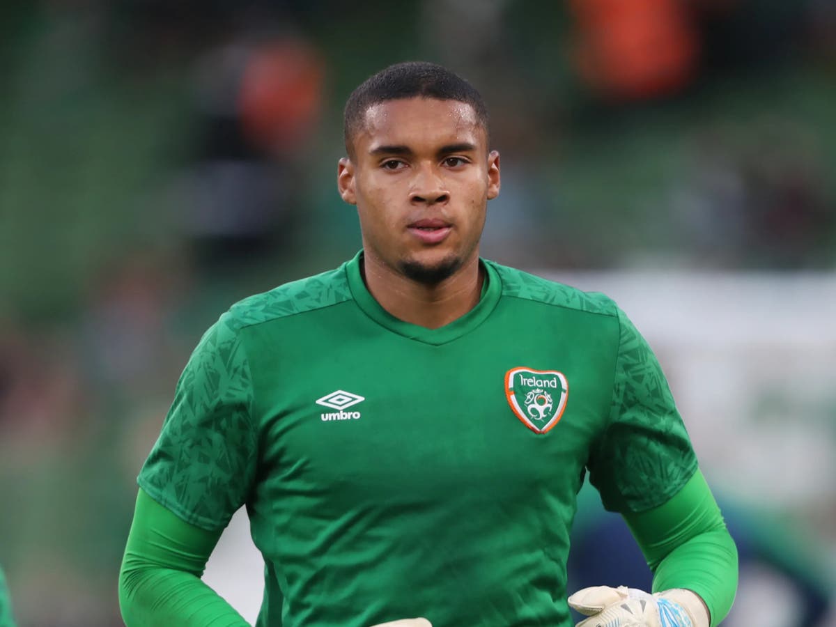 Gavin Baz oh no! Goalkeeper ruled out of Ireland&rsquo;s upcoming Nations League games