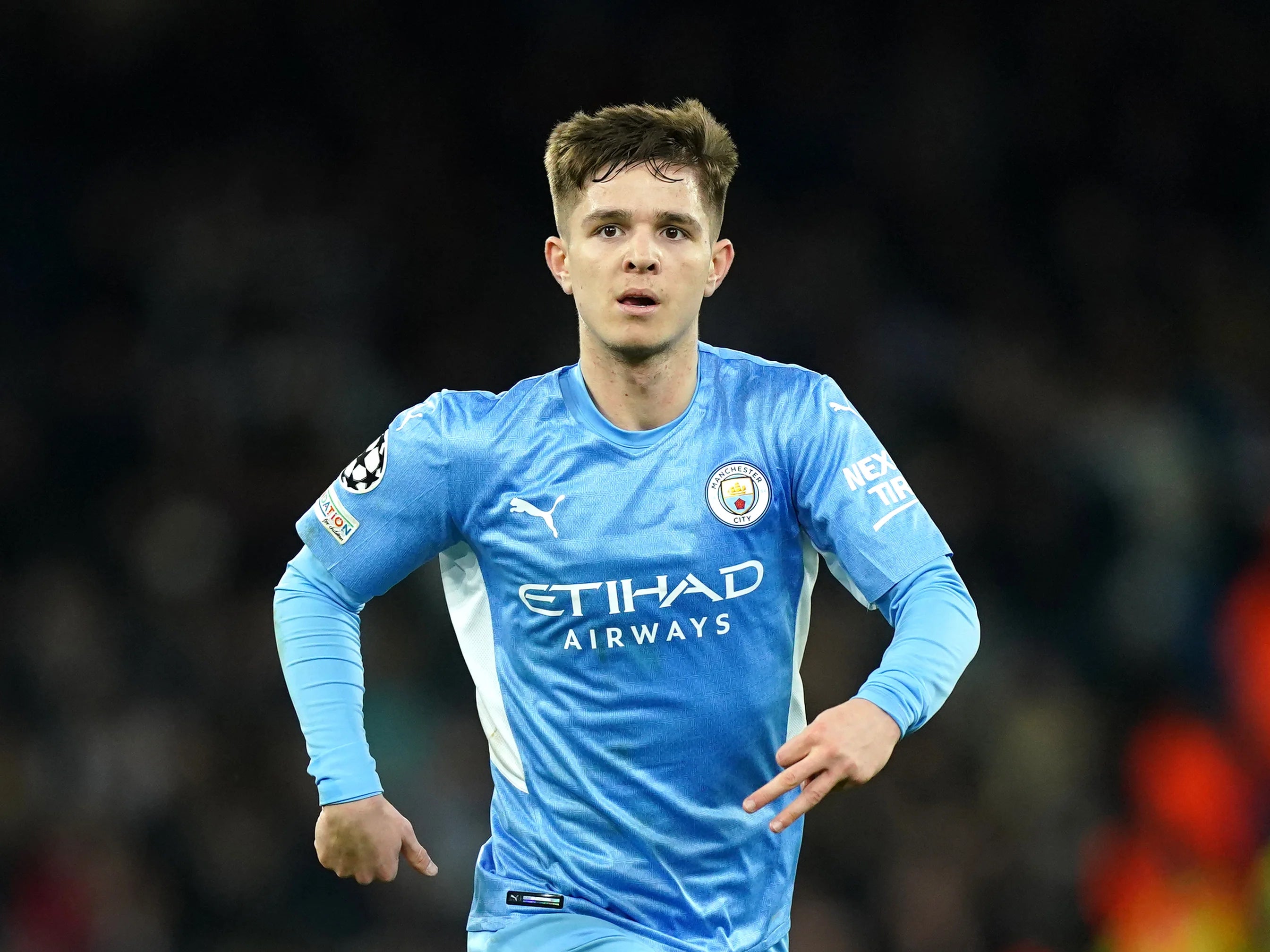 Man City’s James McAtee has joined the England Under-21 squad