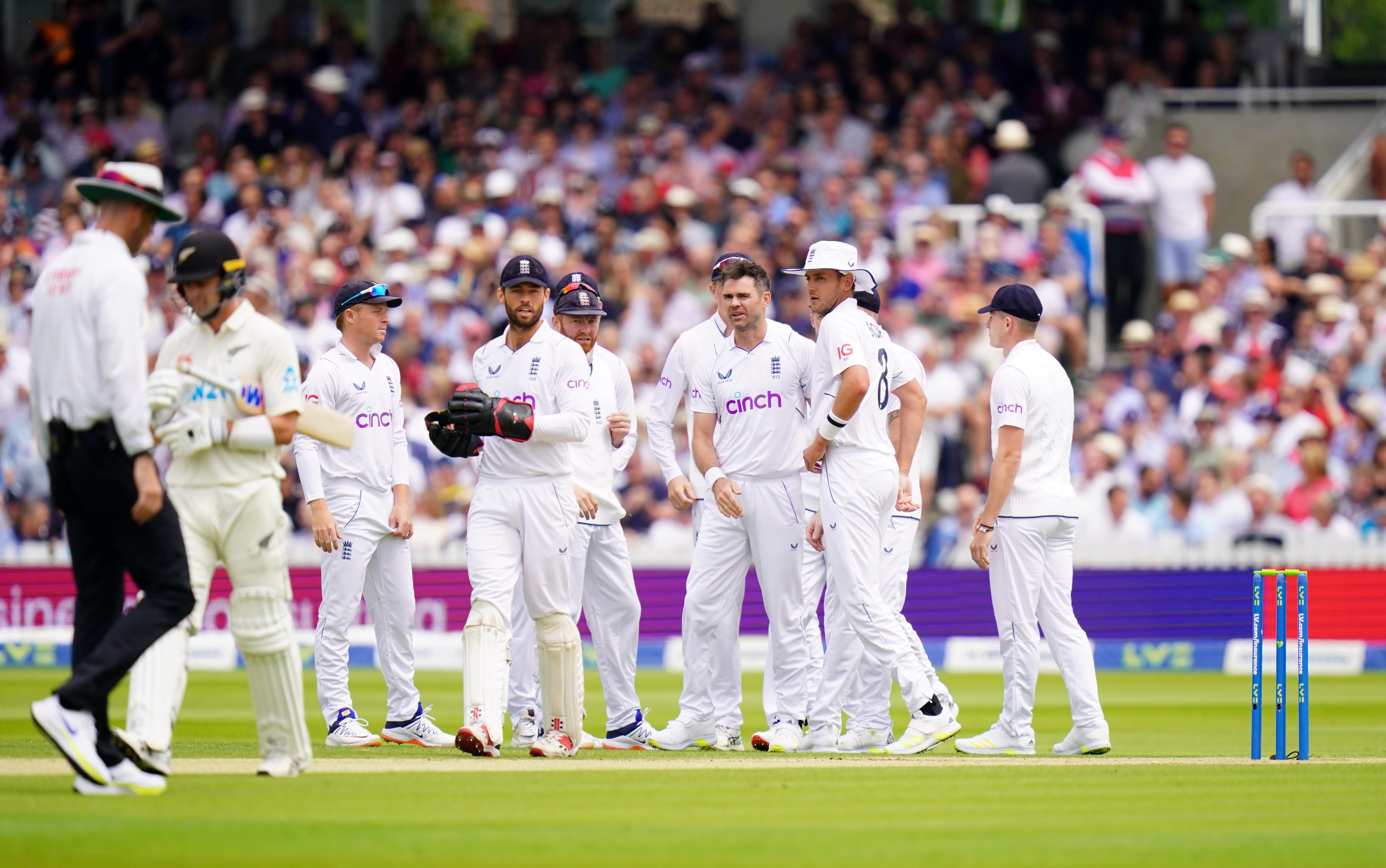 England won at Lord’s (Adam Davy/PA)