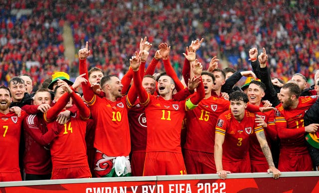 Wales are in the same group as England, the United States and Iran at the 2022 World Cup (David Davies/PA)