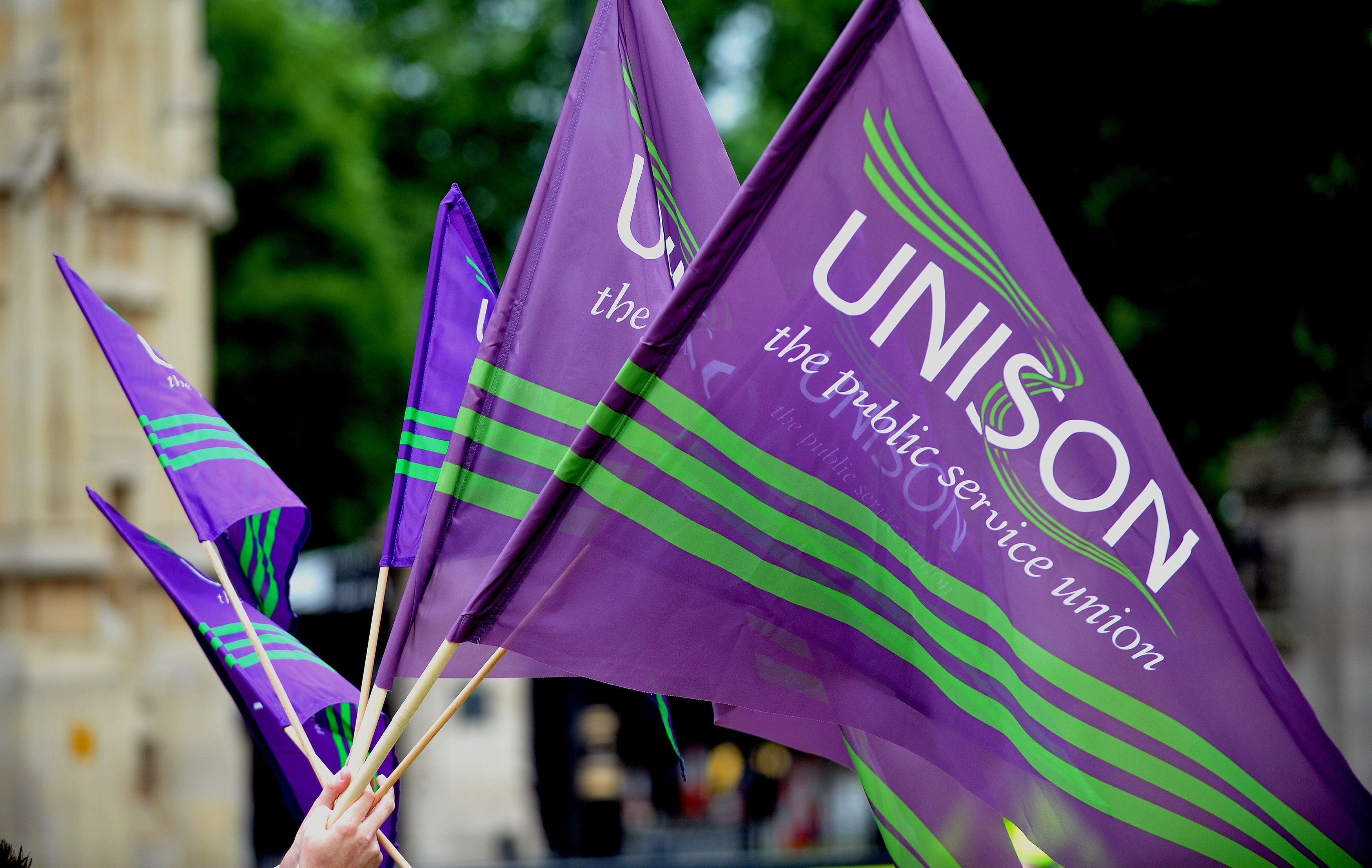 Unison said only a ‘significant’ rise will help protect council services (Nick Ansell/PA)