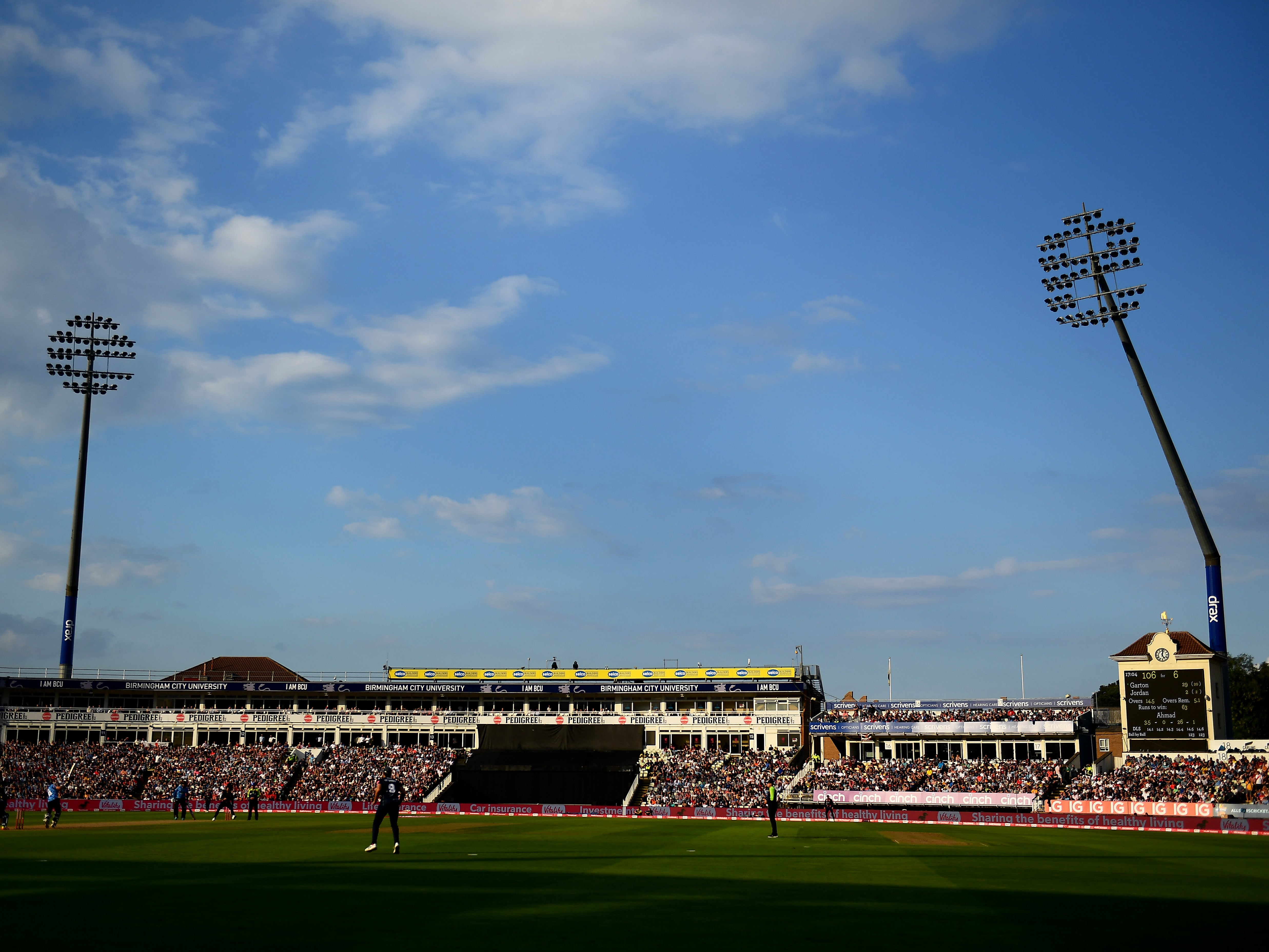 A general view of Edgbaston