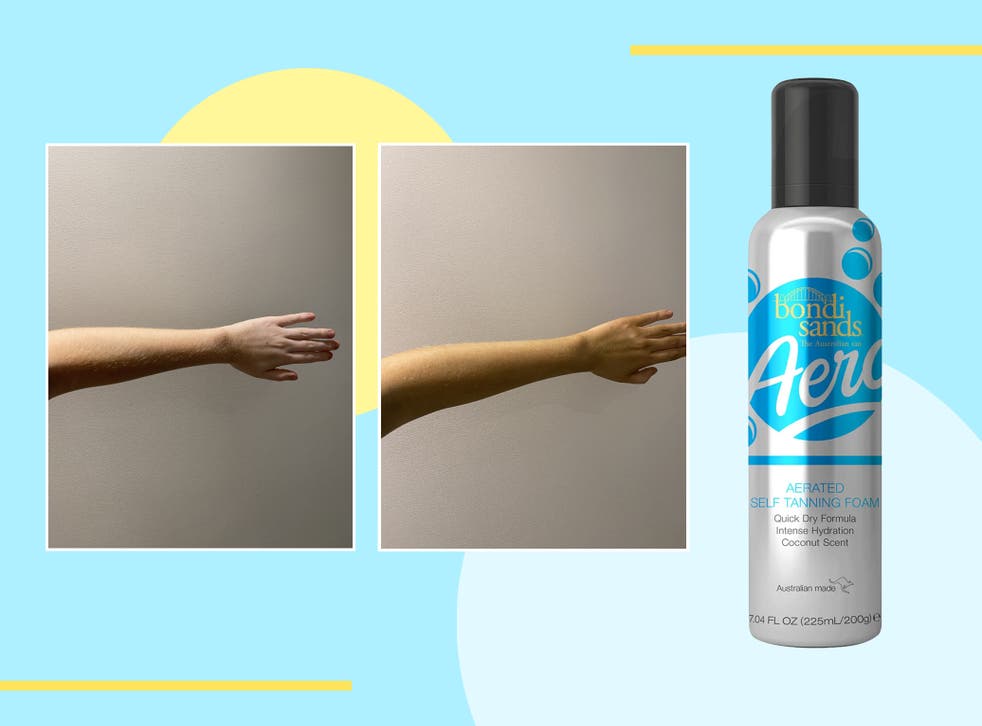 Bondi Sands aero aerated tanning foam review: A questionable guide colour  for pale skin, but amazing final results | The Independent