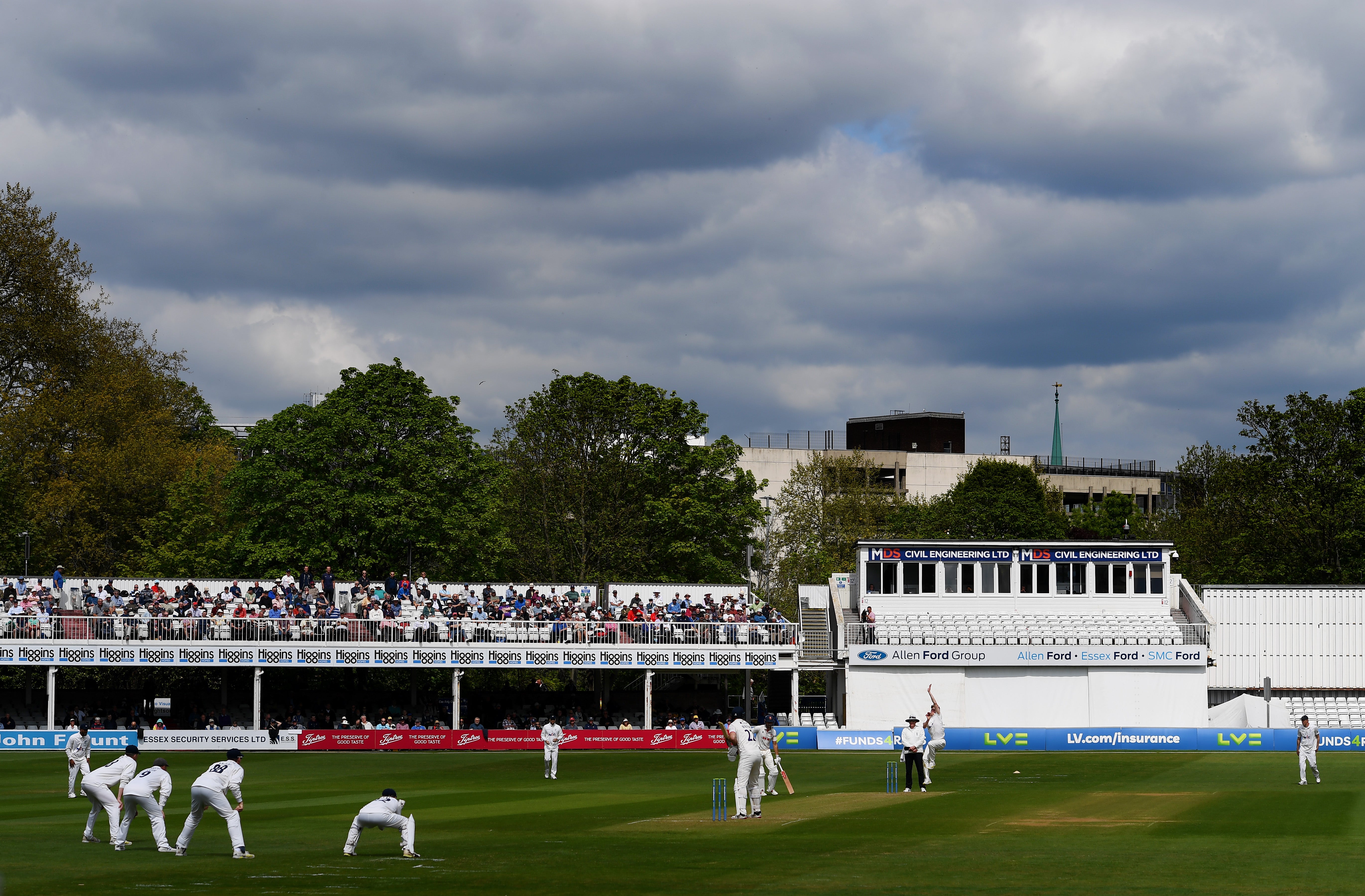A general view of The Cloud County Ground