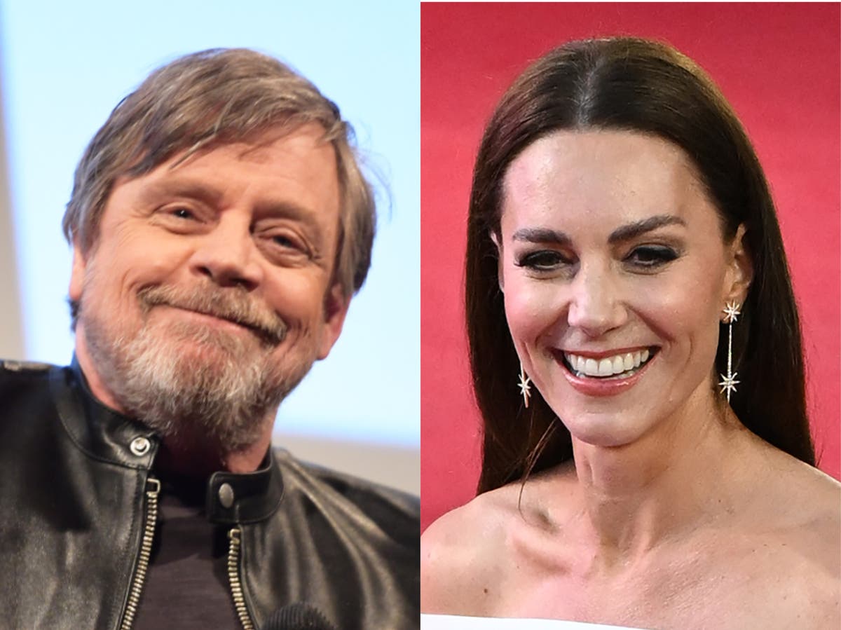 Mark Hamill issues funny warning to Kate Middleton following Prince Louis video