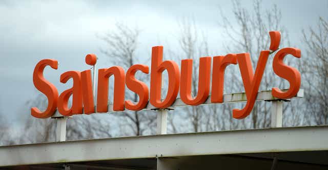 Sainsbury’s has revealed its boss landed a £3.8 million pay and bonus package in 2021-22 (Andrew Matthews/PA)