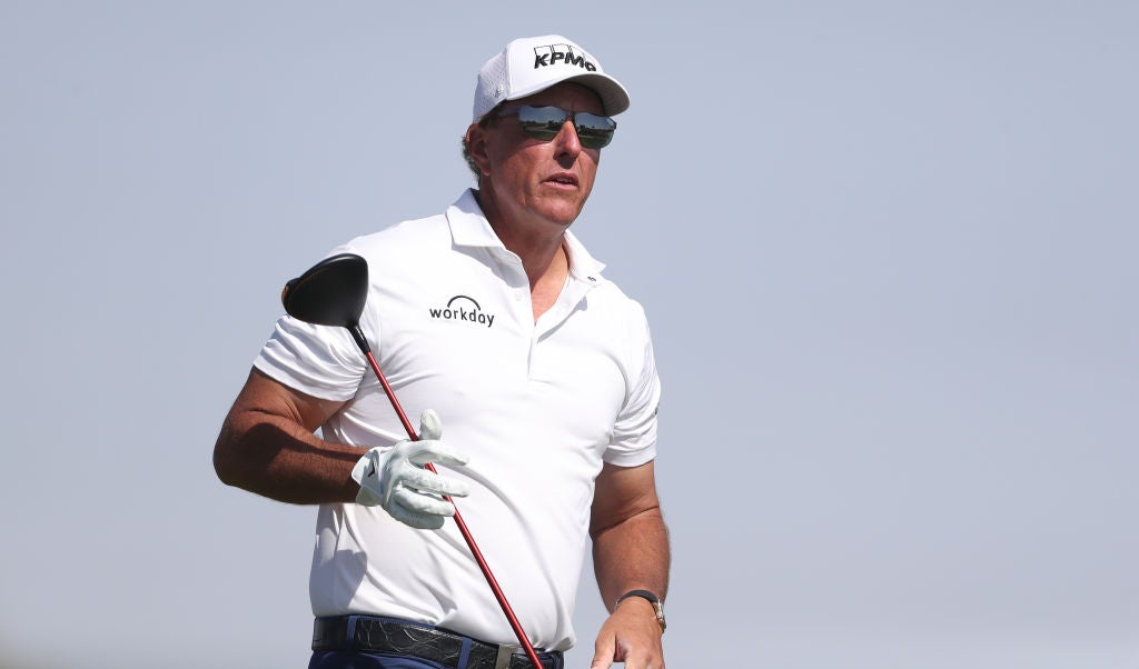 Phil Mickelson has not played since February and missed the defence of his PGA Championship
