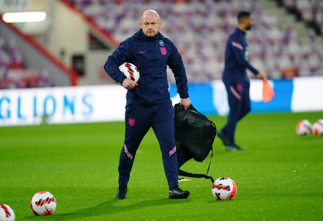 Lee Carsley, pictured, believes there is the chance to gatecrash Gareth Southgate’s squad for Qatar (Adam Davy/PA)
