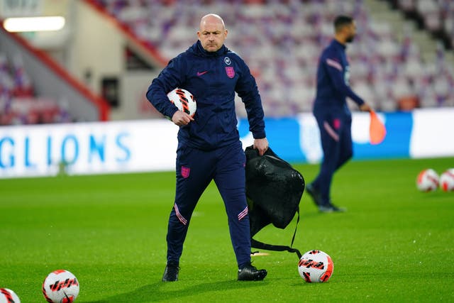 Lee Carsley, pictured, believes there is the chance to gatecrash Gareth Southgate’s squad for Qatar (Adam Davy/PA)