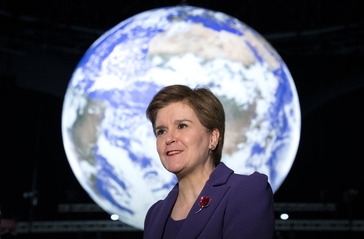 Sturgeon to urge nations to show ‘much greater commitment’ on climate damage