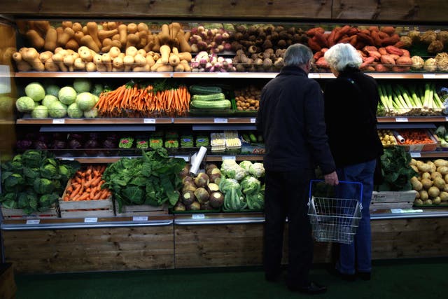 Retail sales have dipped again as inflation pressure weighs on consumers (Chris Radburn/PA)