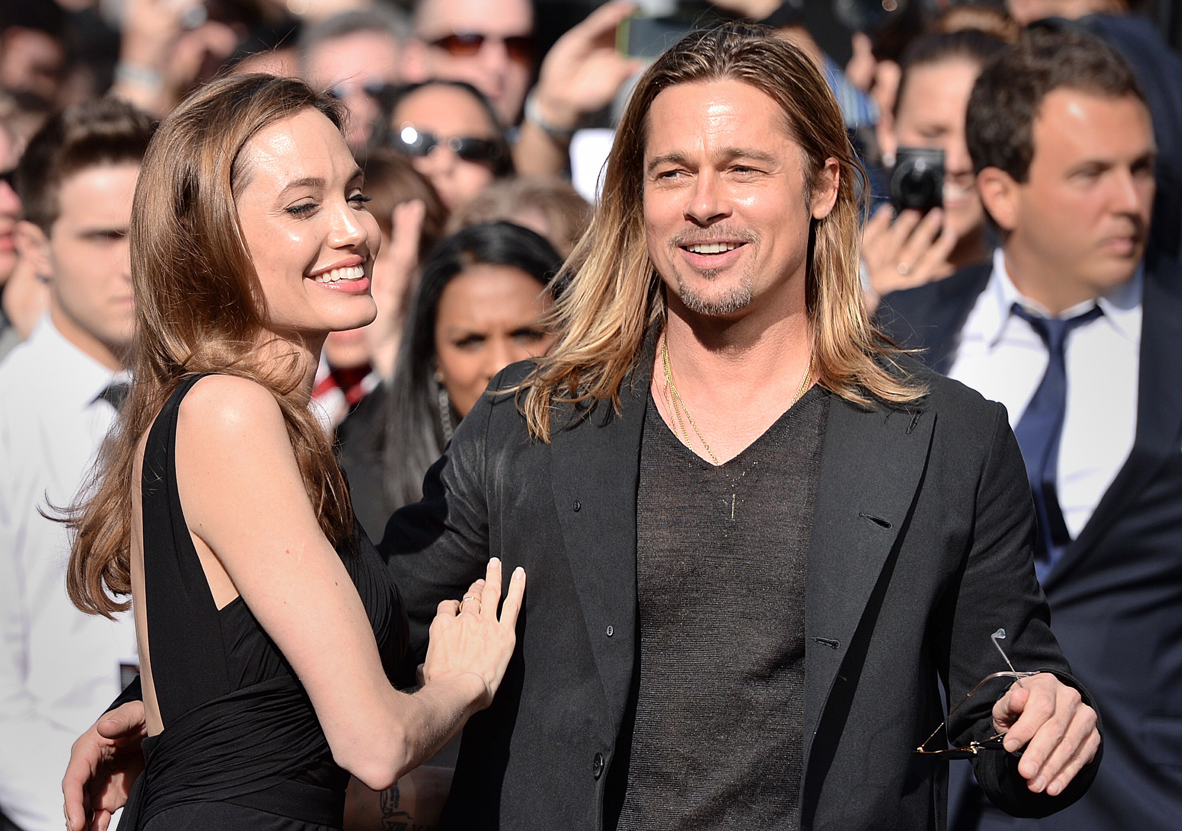 The former Hollywood power couple purchased a controlling interest in Chateau Miraval SA, a French company comprising a home and vineyard in the south of France, in 2008 (Dominic Lipinski/PA)