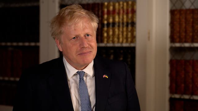 Prime Minister Boris Johnson (PA)