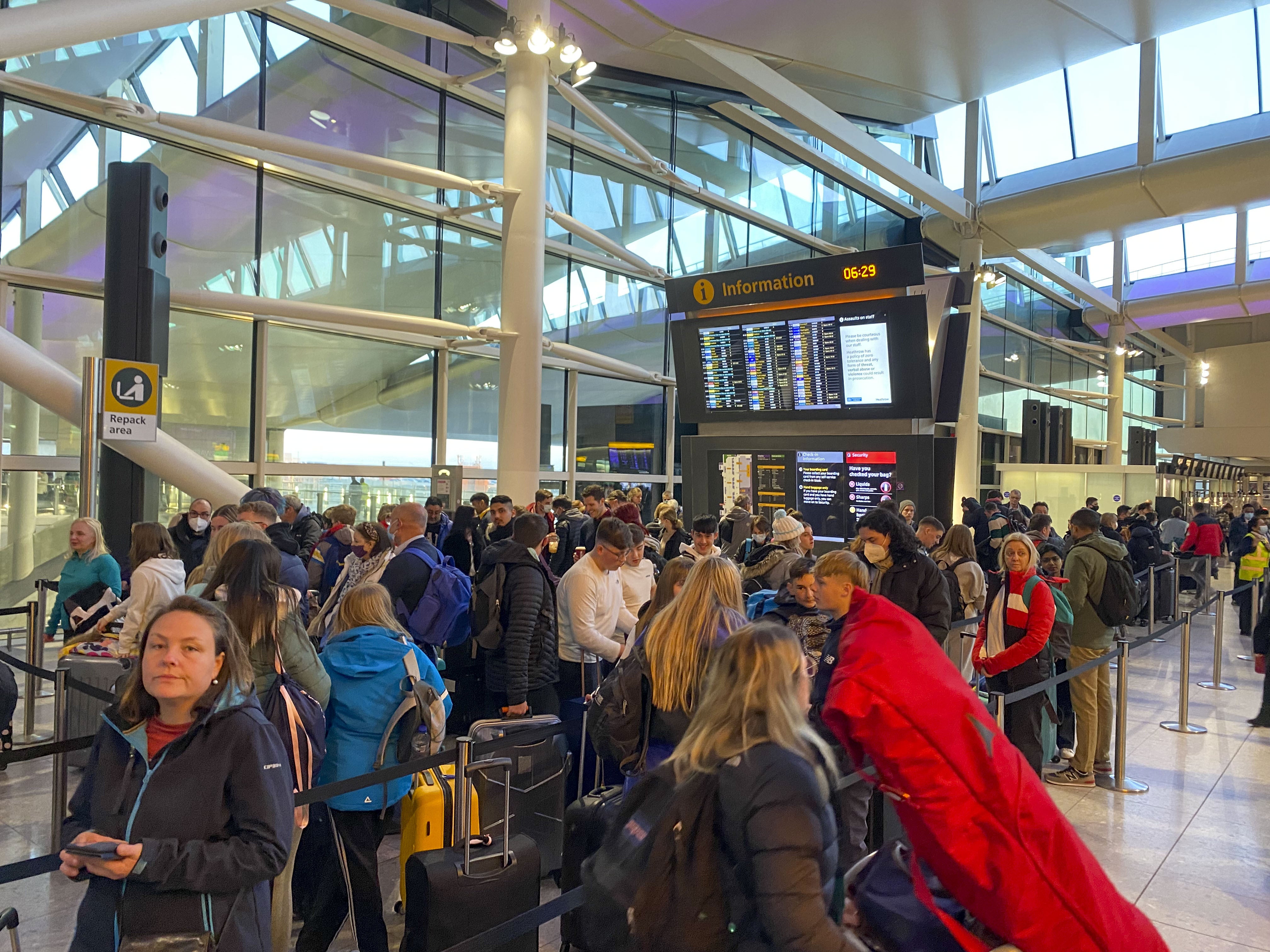Travel agents are being inundated with telephone calls from customers worried their summer holidays will be disrupted as flight chaos continues (Steve Parsons/PA)
