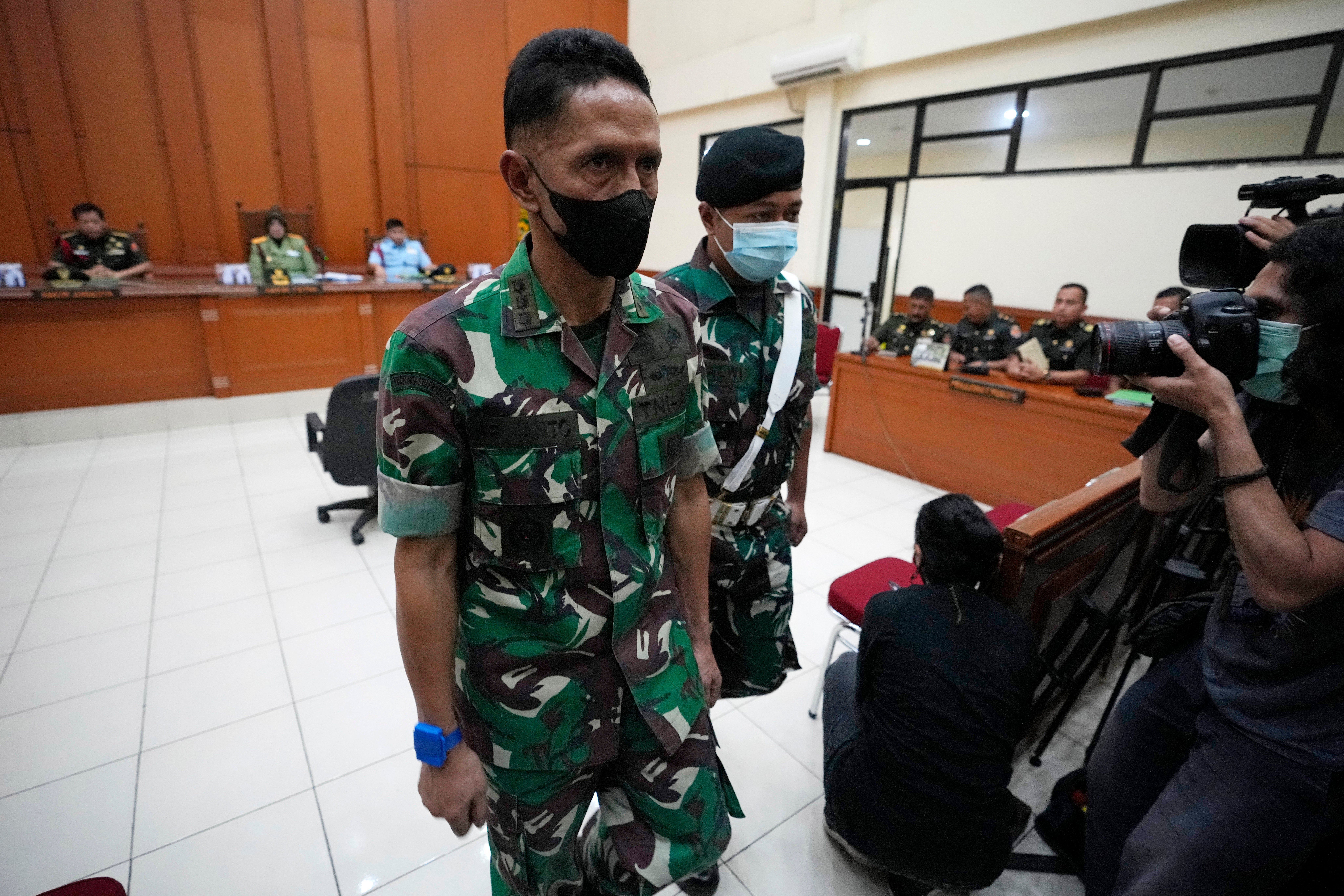 Indonesia Military Trial