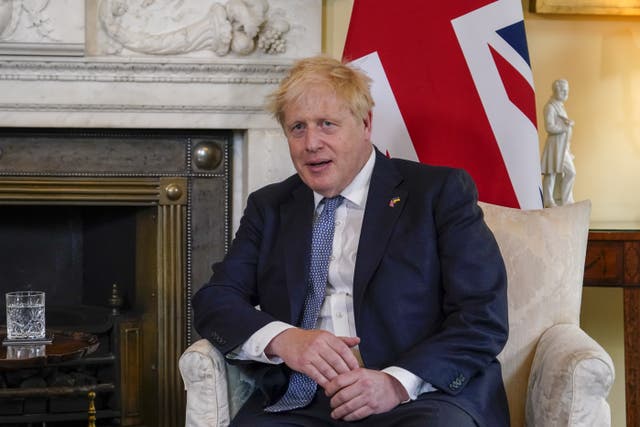 Prime Minister Boris Johnson survived a vote on the fate of his leadership on Monday (Alberto Pezzali/PA)