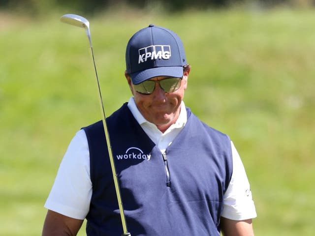 <p>Six-time major winner Phil Mickelson admits he is embarrassed about his ‘reckless’ gambling</p>