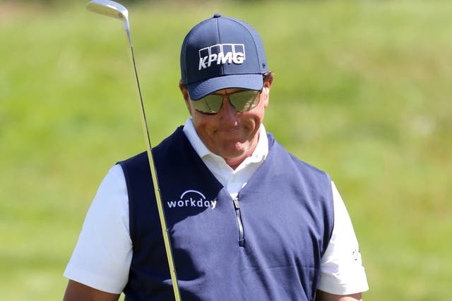 <p>Six-time major winner Phil Mickelson admits he is embarrassed about his ‘reckless’ gambling</p>