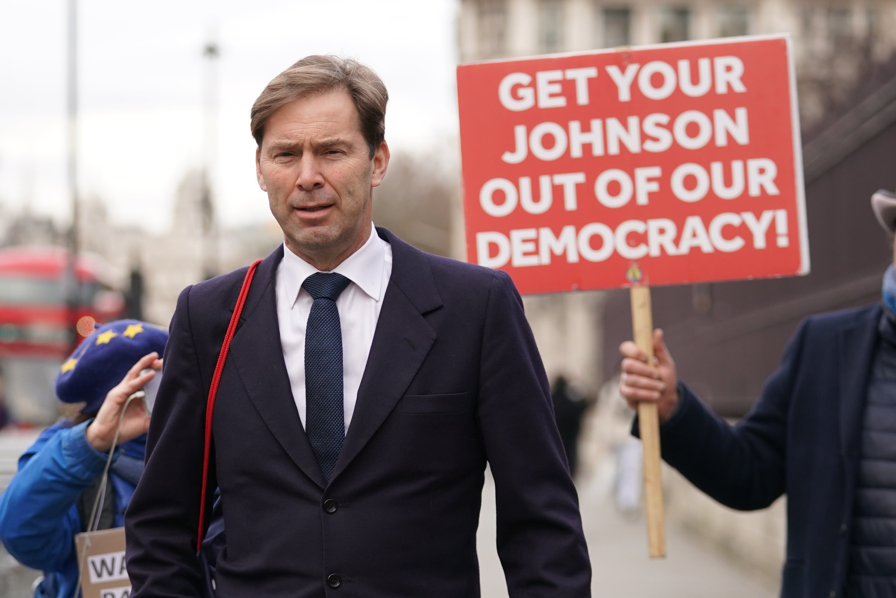 Tobias Ellwood said Boris Johnson’s days as Prime Minister are numbered and called for a Cabinet reshuffle (Kirsty O’Connor/PA)