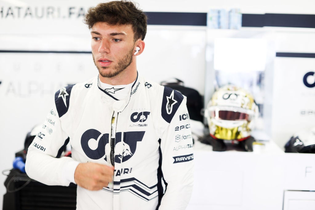 Pierre Gasly has been Tsunoda’s teammate since 2021 but the Frenchman’s future is uncertain