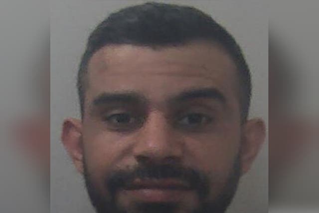 <p>Hamdi Braiek, 34, who has been jailed for crippling a restaurant owner in a brutal attack in Maidstone</p>