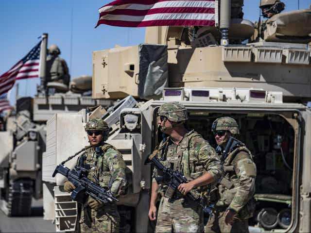 <p>US forces have been stationed in Syria since 2013</p>
