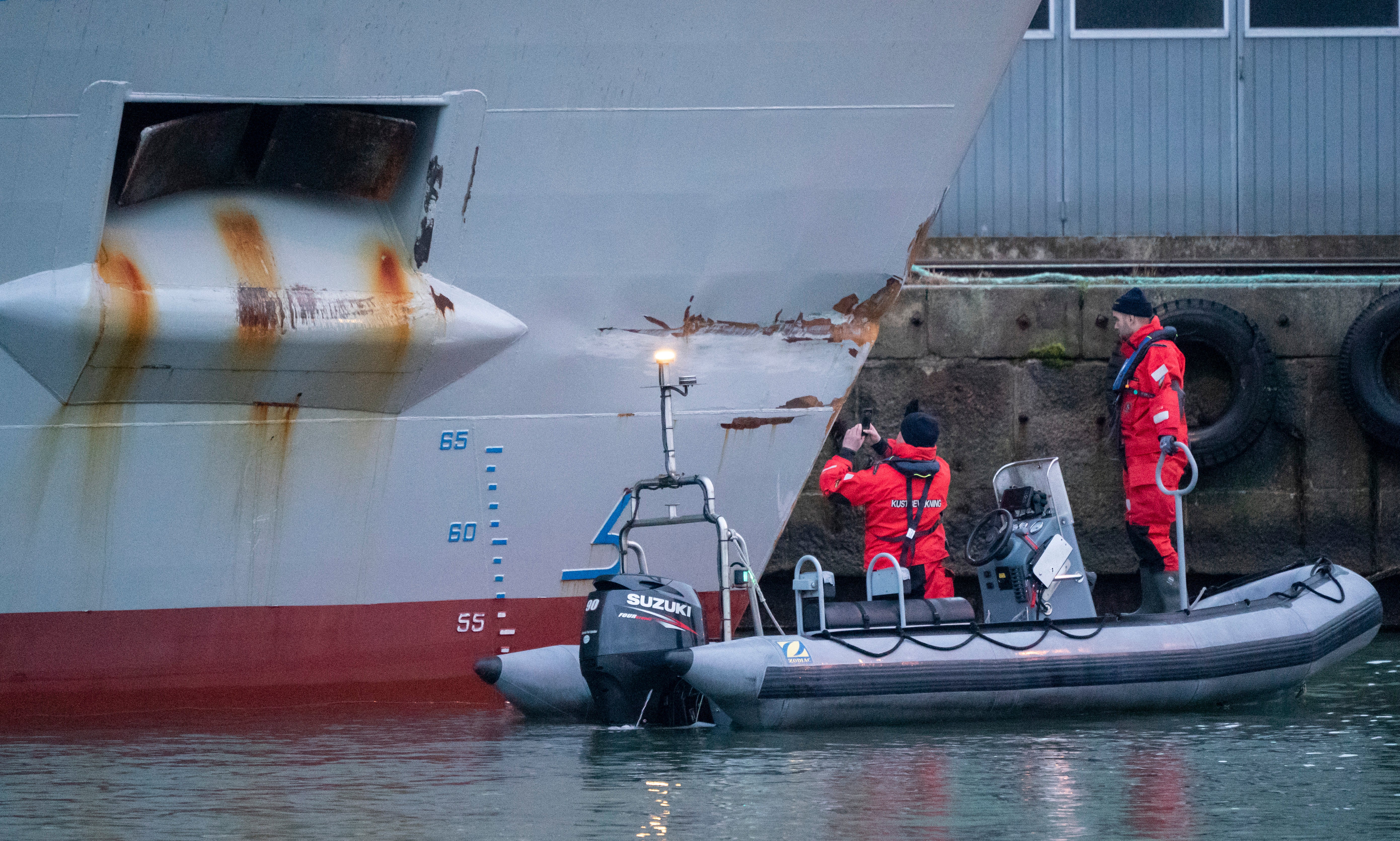 Denmark Ship Collision