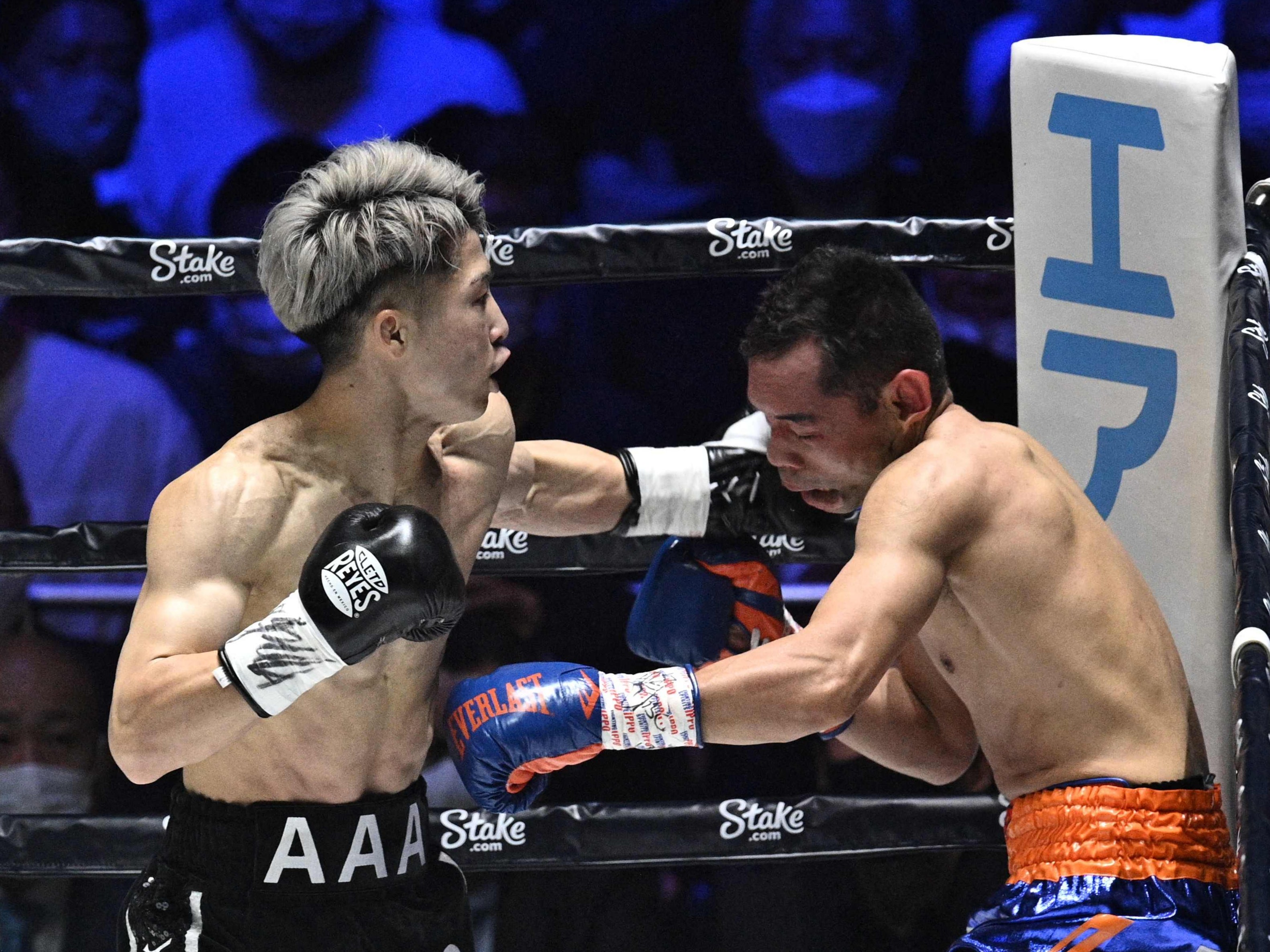 Naoya Inoue (left) stopped Nonito Donaire in the pair’s rematch in June