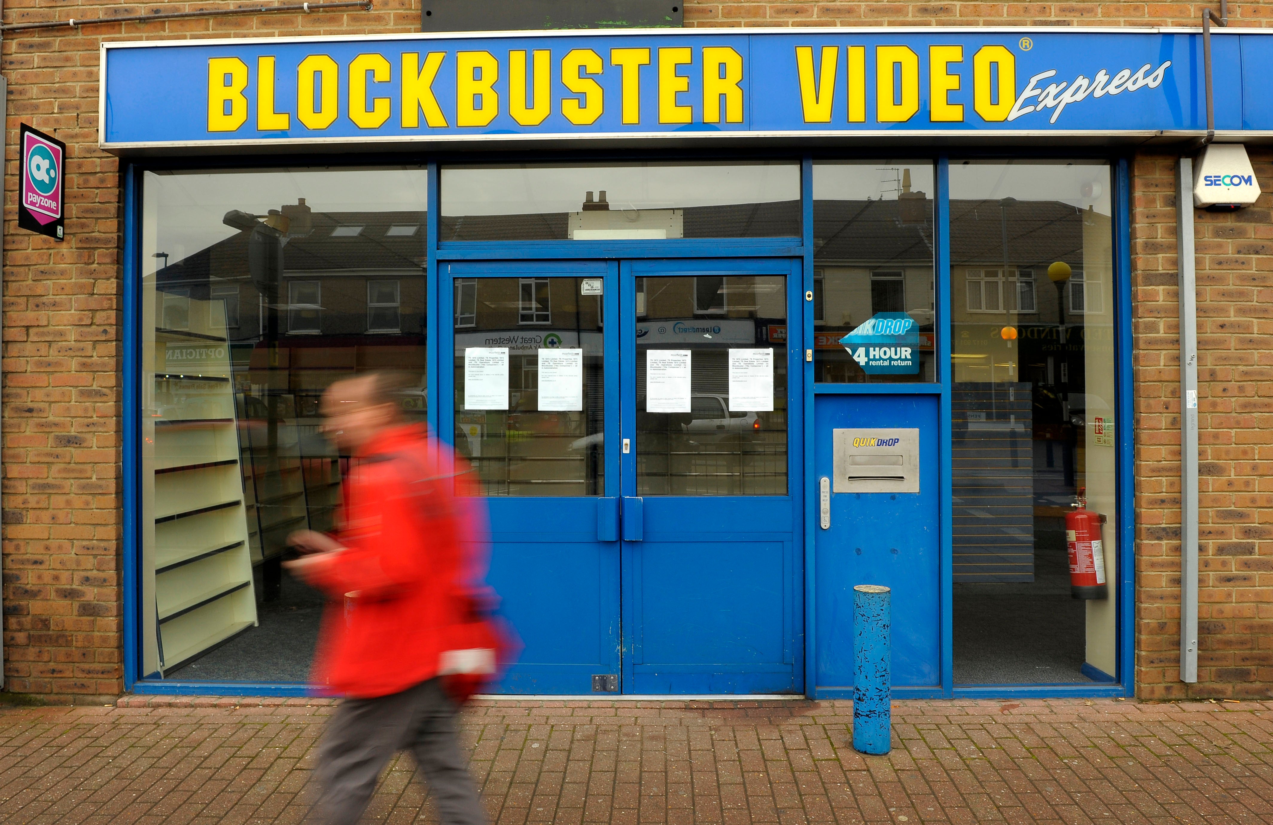 A closed Blockbuster store in Filton, South Gloucestershire (Tim Ireland/PA)