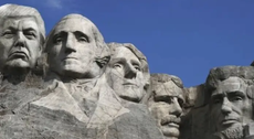 Trump posts Mount Rushmore with his face as Jan 6 committee promises bombshell evidence against him