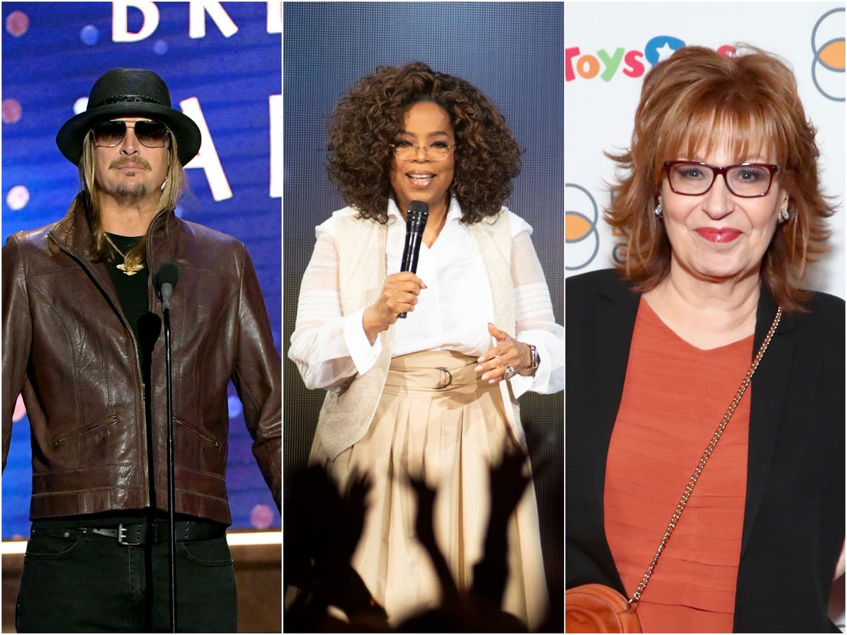 Kid Rock refuses to apologise for drunken rant attacking Oprah Winfrey and Joy Behar