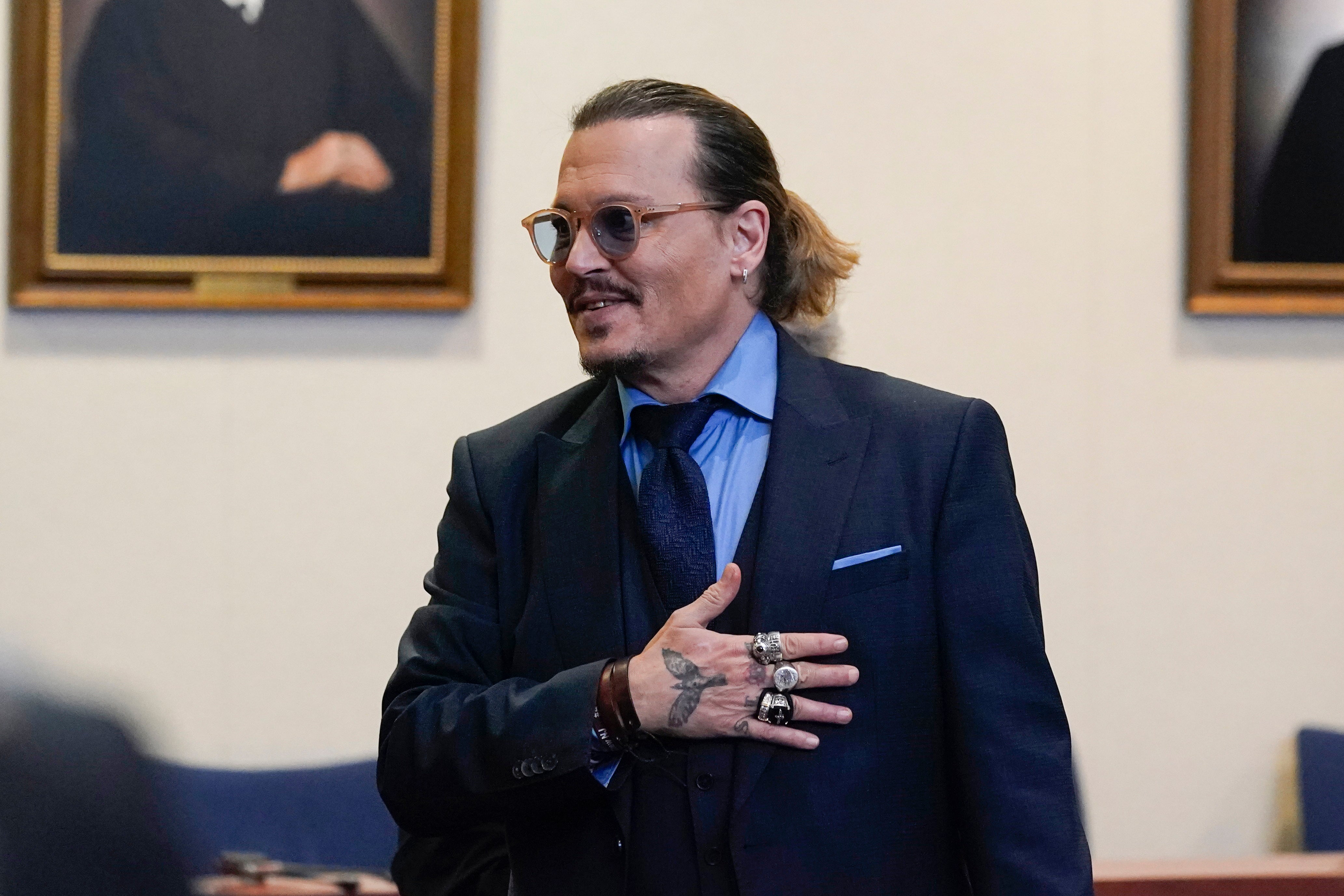 Johnny Depp (AP Photo/Steve Helber, Pool)
