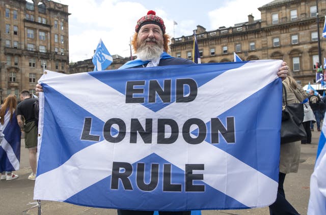 The Scottish Government has published some legal advice on the issue of a second independence referendum – but opponents claim this left key questions ‘unanswered’. (Lesley Martin/PA)