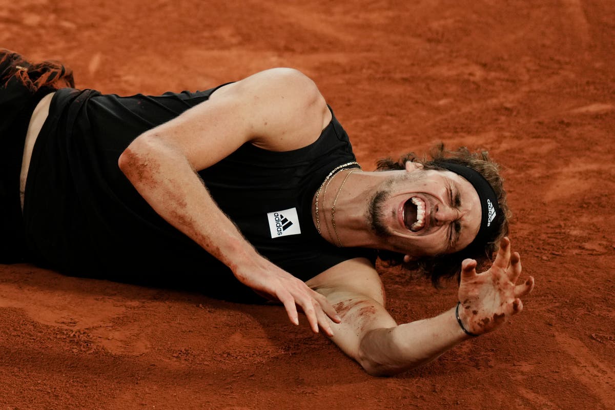 Alexander Zverev undergoes ankle surgery after tearing ligaments in