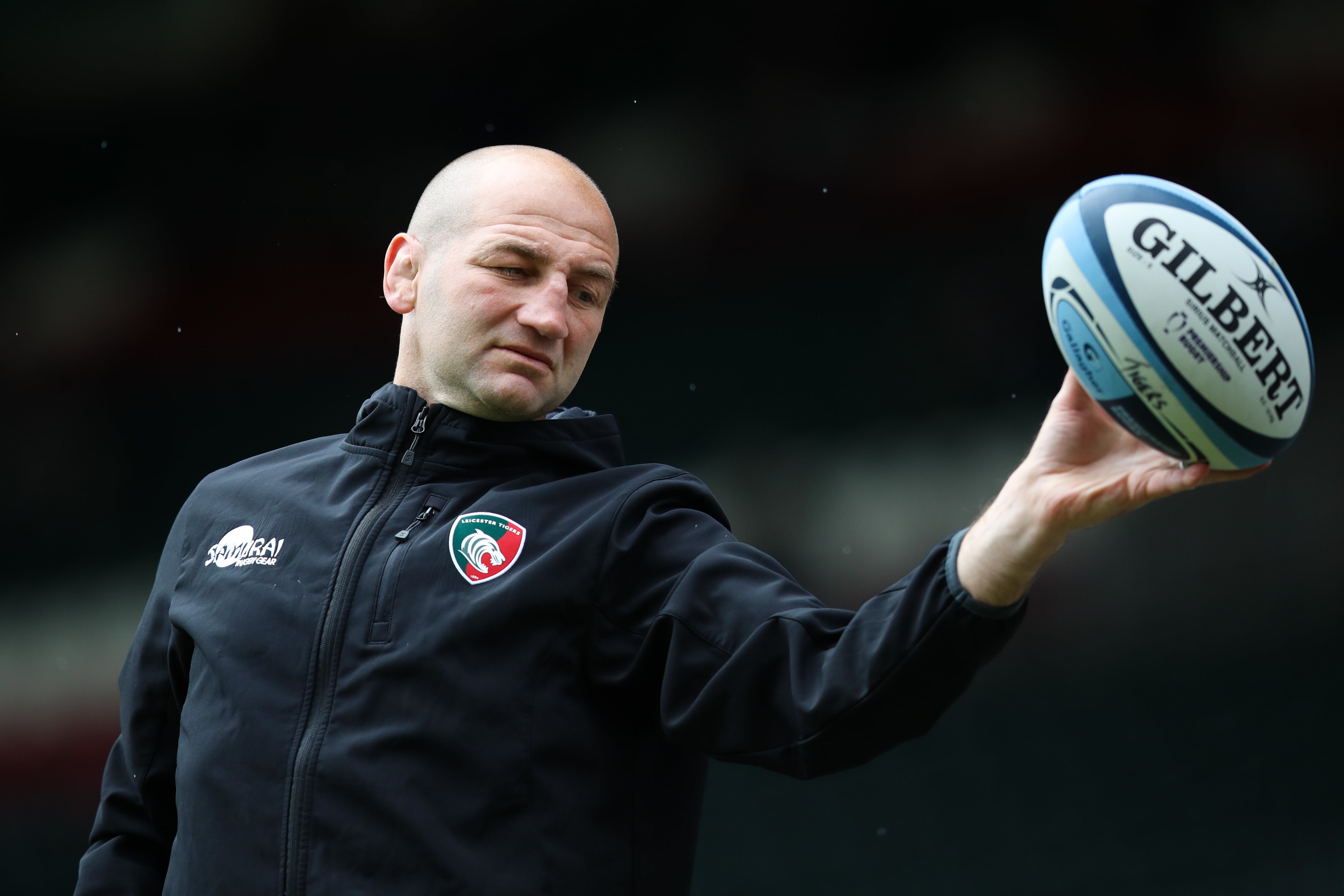 Leicester head coach Steve Borthwick was named director of rugby of the season (Isaac Parkin/PA)