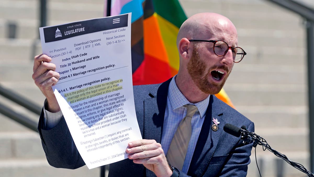 Same-sex marriage advocates push for post-Roe protections Same-sex marriage advocates push for post-Roe protections