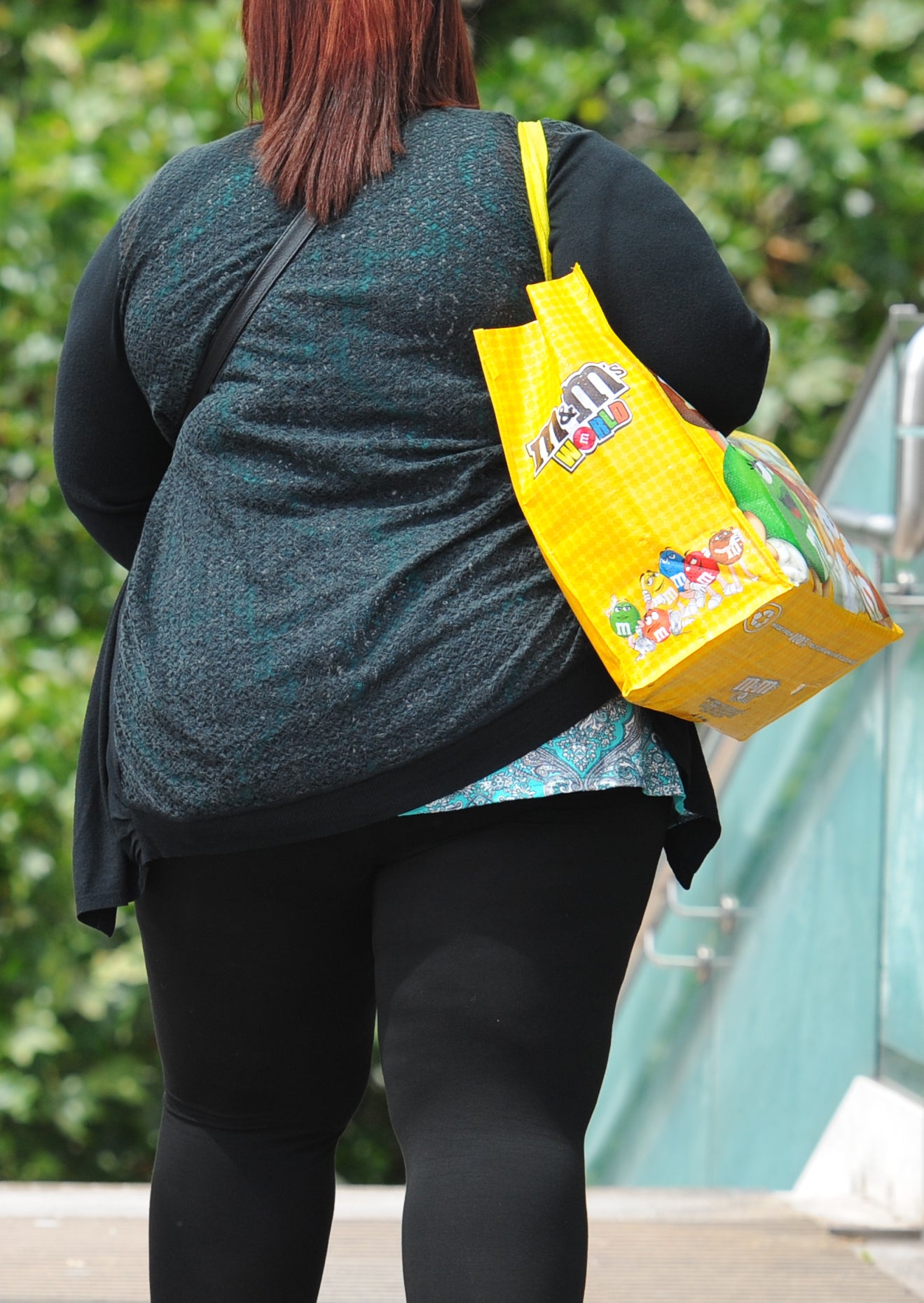 Stock photo of an overweight woman in London (Lauren Hurley/PA)