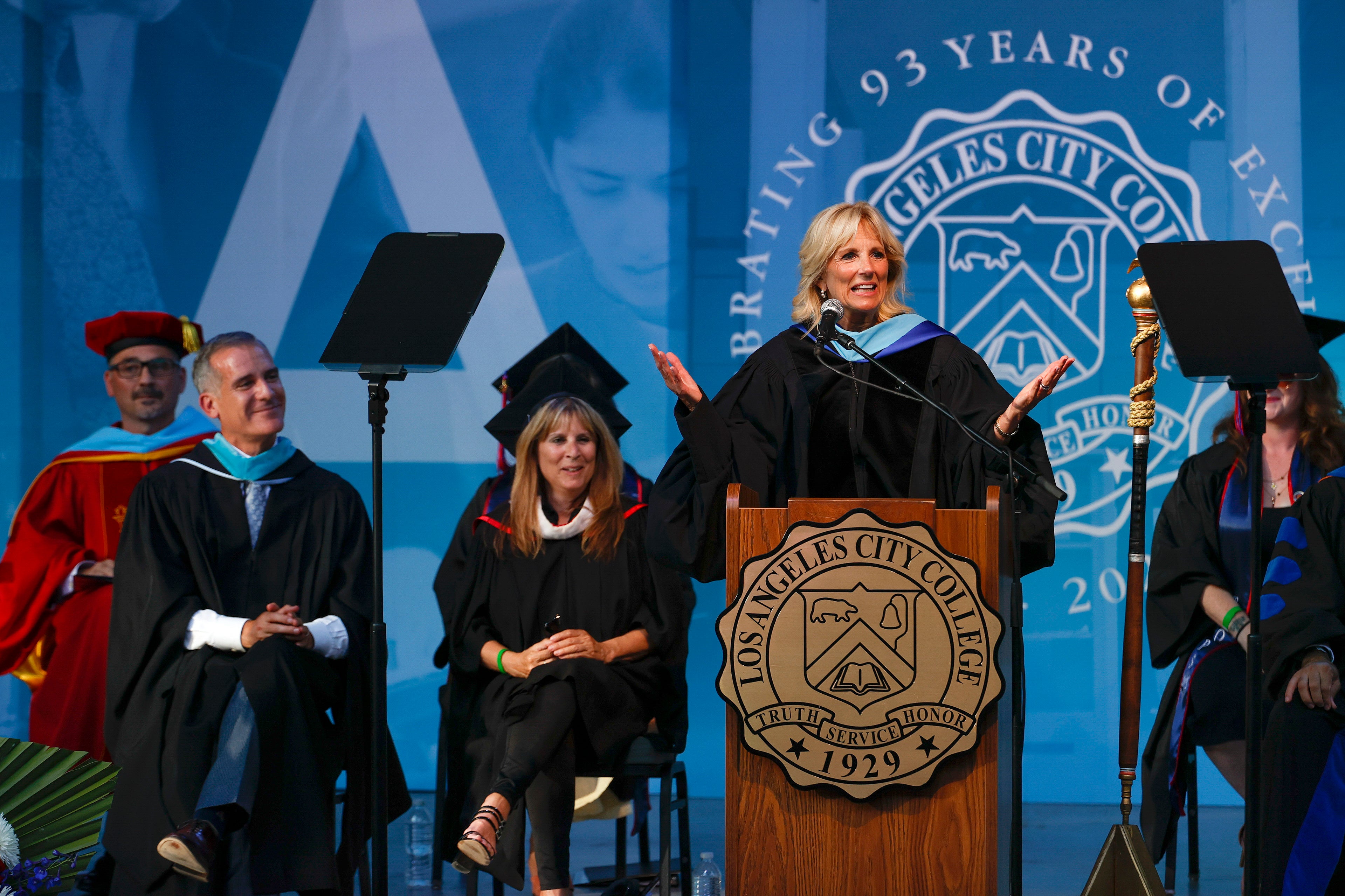 LA City College Commencement Jill Biden
