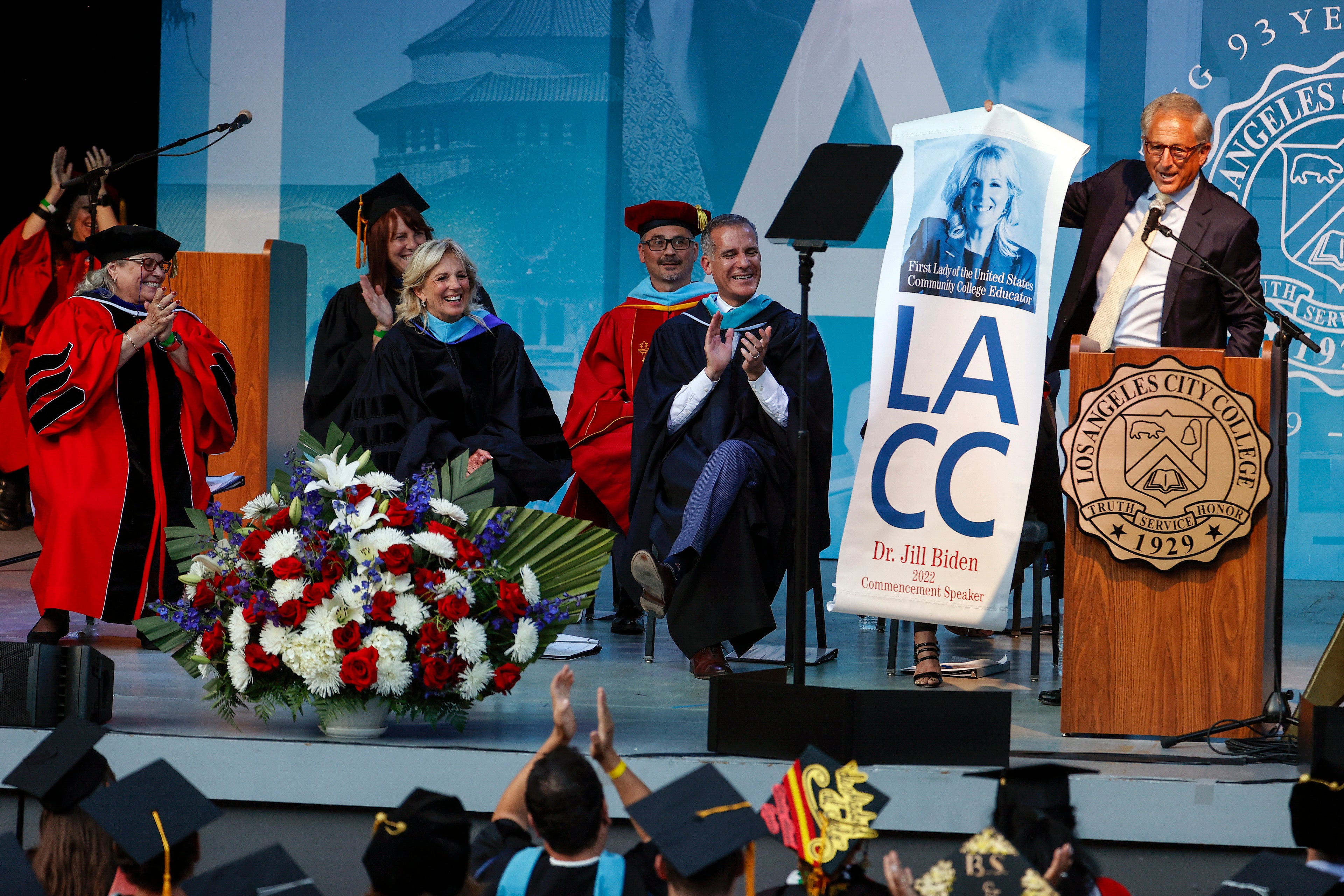 LA City College Commencement Jill Biden