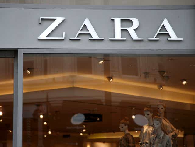 Zara owner Inditex has posted a jump in first-quarter sales and profit despite a 216m euro (£184m) hit from Russia’s invasion of Ukraine and lockdowns in China (Yui Mok/PA)