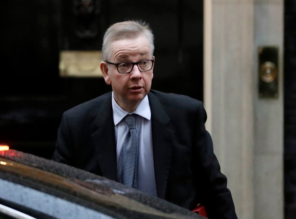 <p>Campaigners have accused Michael Gove of a ‘power grab’ </p>