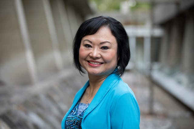 <p>Vietnam war icon Kim Phuc Phan Thi </p>
